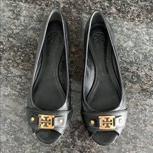 Tory Burch open toe flats
